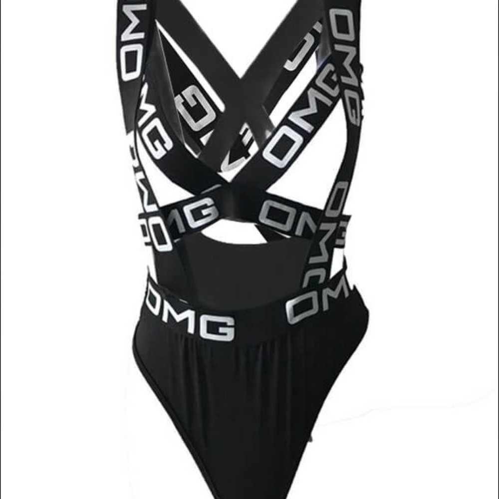 Sexy swimsuit black N white or white N black